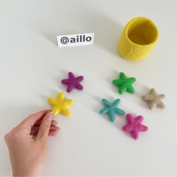 LOVEVERY Companion Transfer Tweezers & Felt Stars - Picture 3 of 13